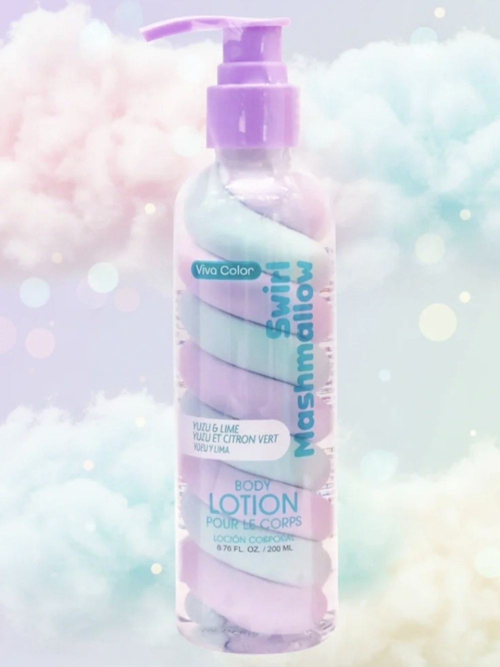 Swirl Marshmallow Body Lotion/Yuzu&Lime